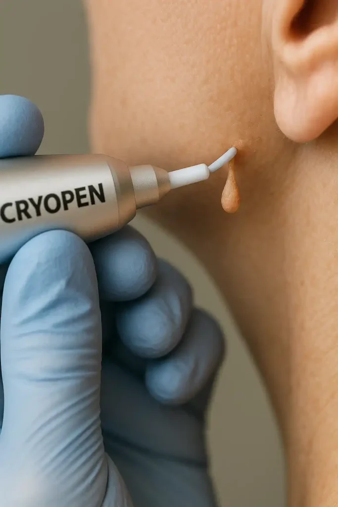 Cryopen for skin tags removal Chippenham speak to our team today!