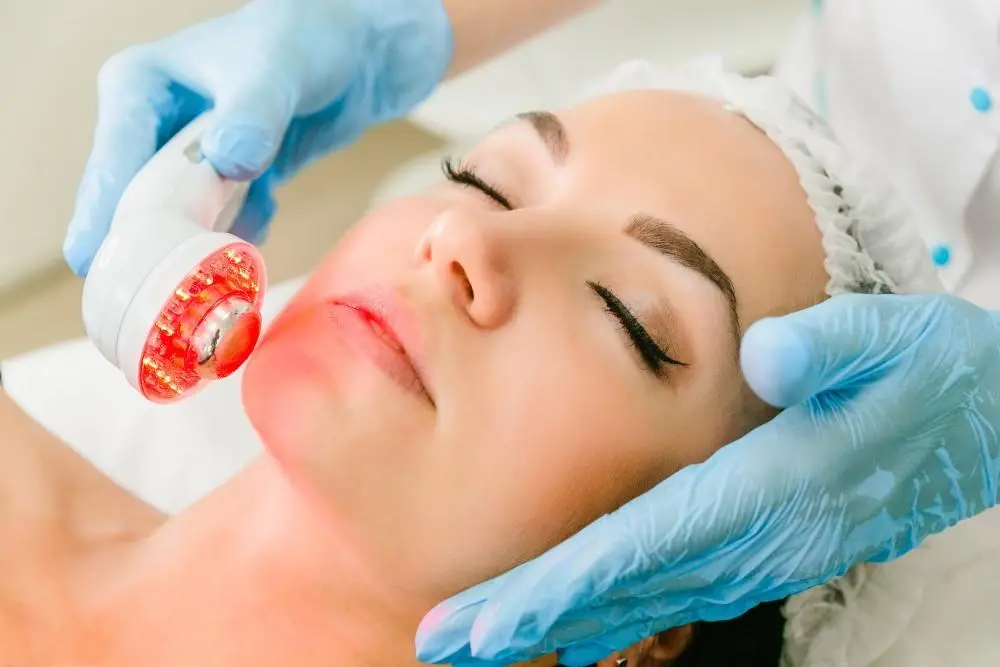 woman having non-surgical Morph8 treatment Chippenham
