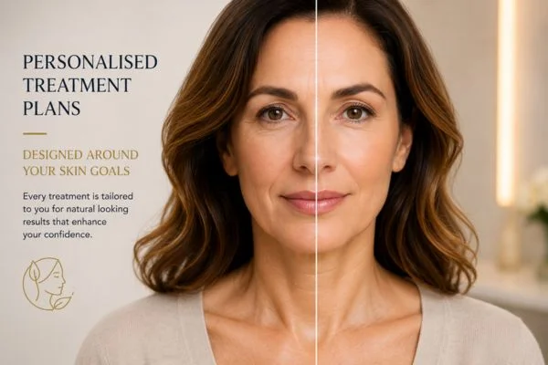 Before and after results of Collagen Lift Therapy Chippenham