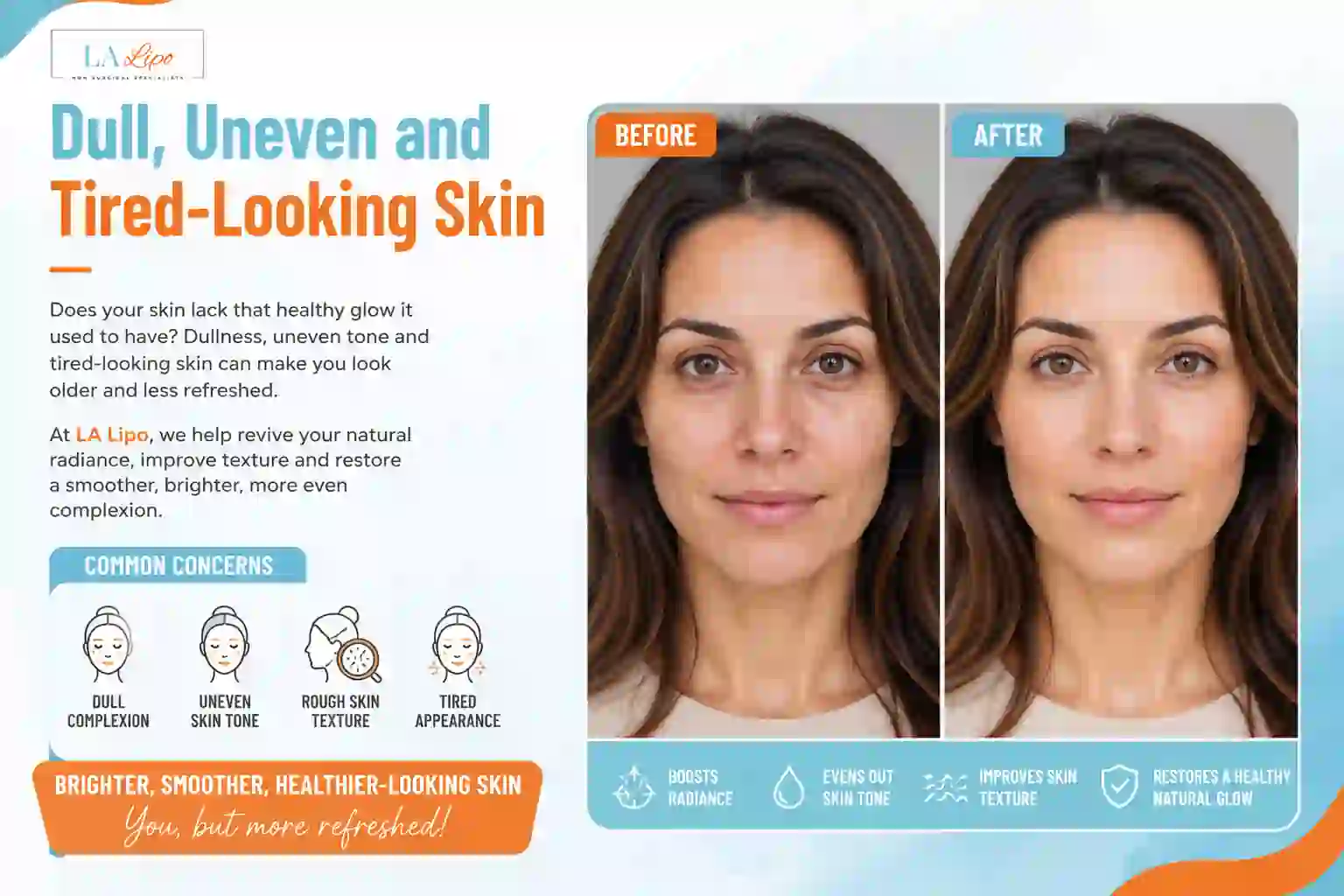 Sign #5: Dull, Uneven and Tired-Looking Skin Chippenham